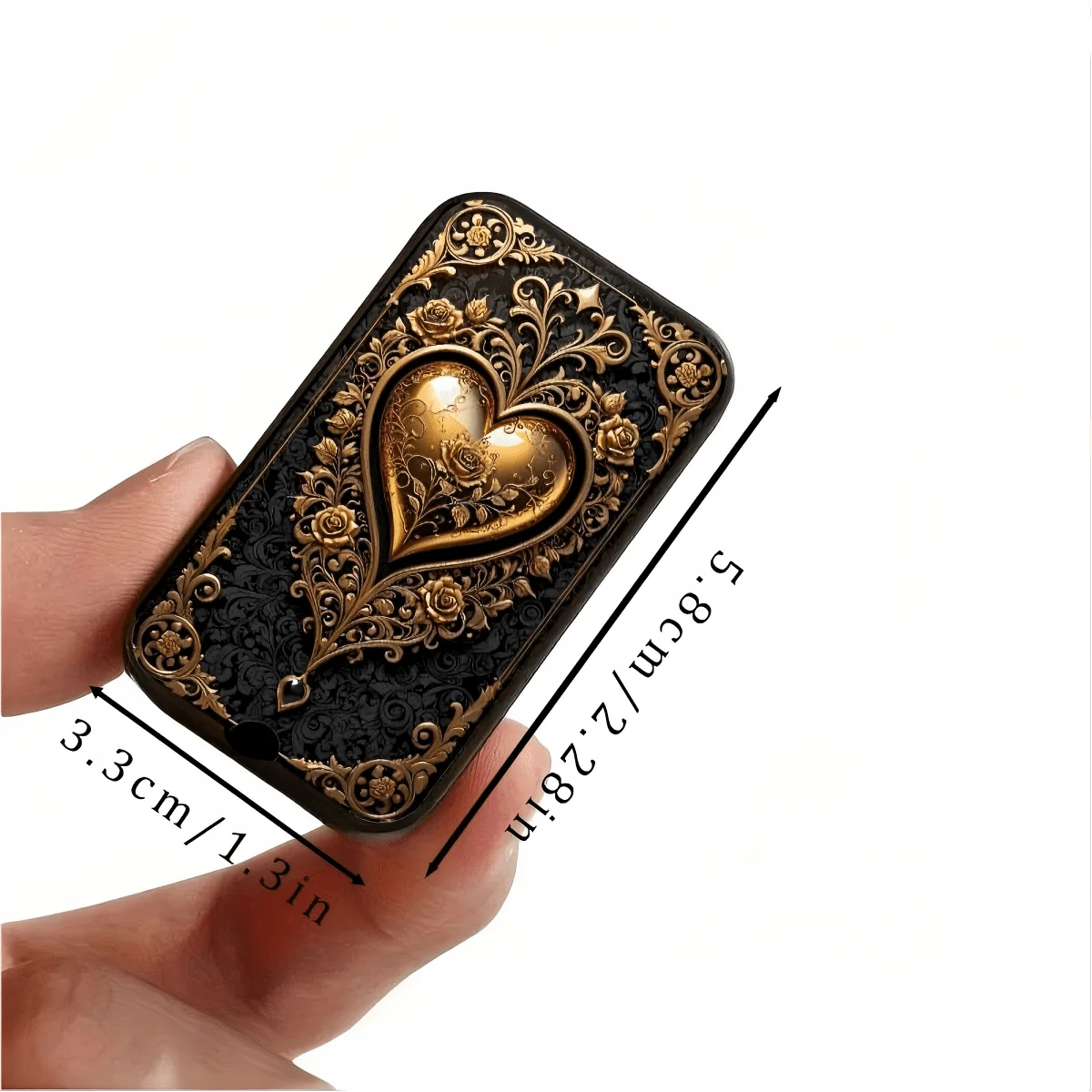 2pcs New Vintage Creative Mini Graphic Pattern Design Pull-out Storage Empty Box Small Accessory Storage Essential