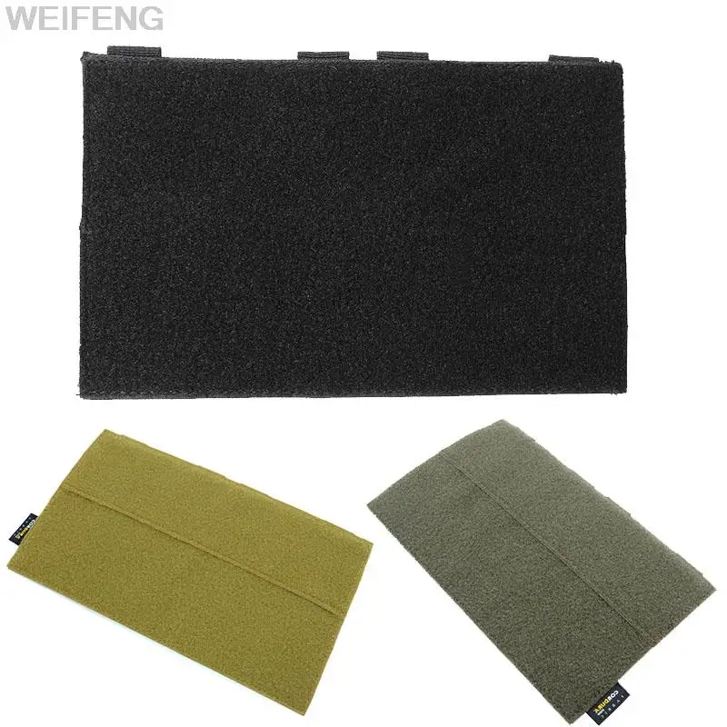 Tactical Vest Patch Molle Adapter Panel Hook&Loop Converter For Attching ID Patches EDC Tool Bag Military Hunting Accessories new mt20ml battery adapter converter for makita 18v li ion battery for milwaukee 18v cordless power tools accessories