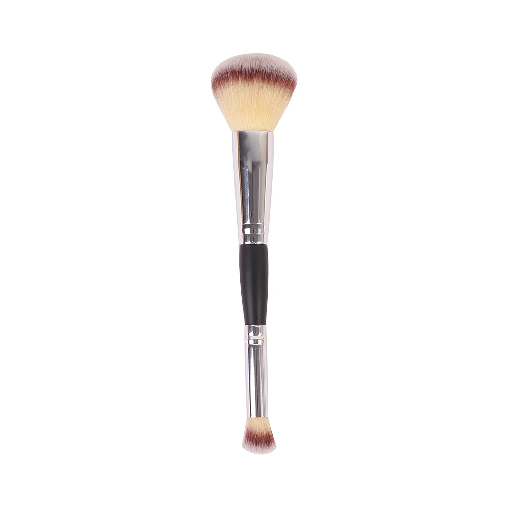 

Professional Liquid Foundation Eyeshadow Blending Beauty Blush Brush Makeup Brush Double Ended Cosmetic