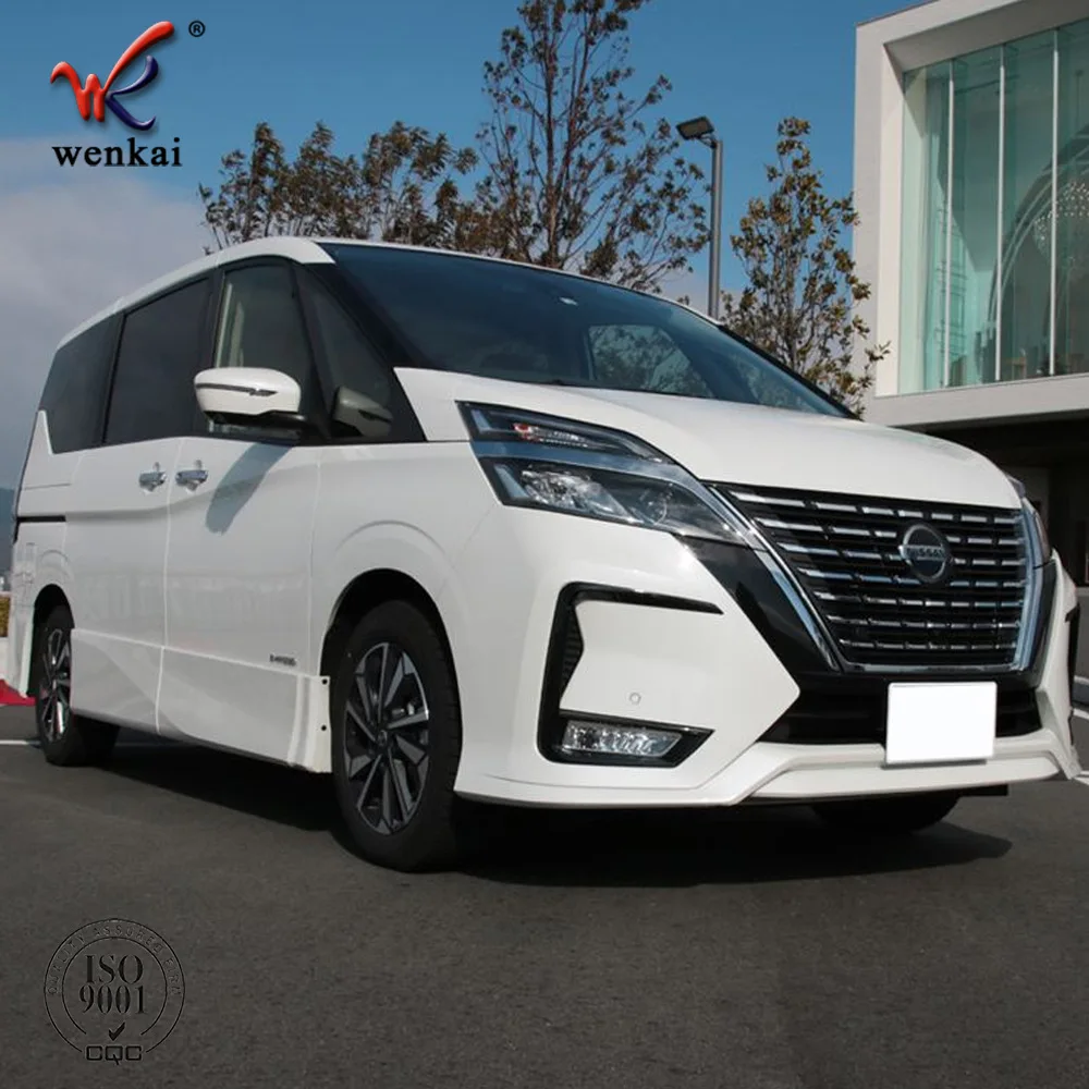 

Car Glossy Black Front Fog Light Lamp Cover Trim Molding Bezel Garnish Sticker For Nissan Serena C27 2020-2022 Accessories