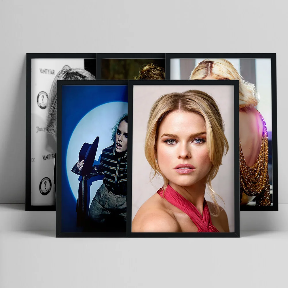 Alice Eve Actress Print Art Star Photo Sexy Poster Fashion Wall Stickers Modern Canvas Painting Decor