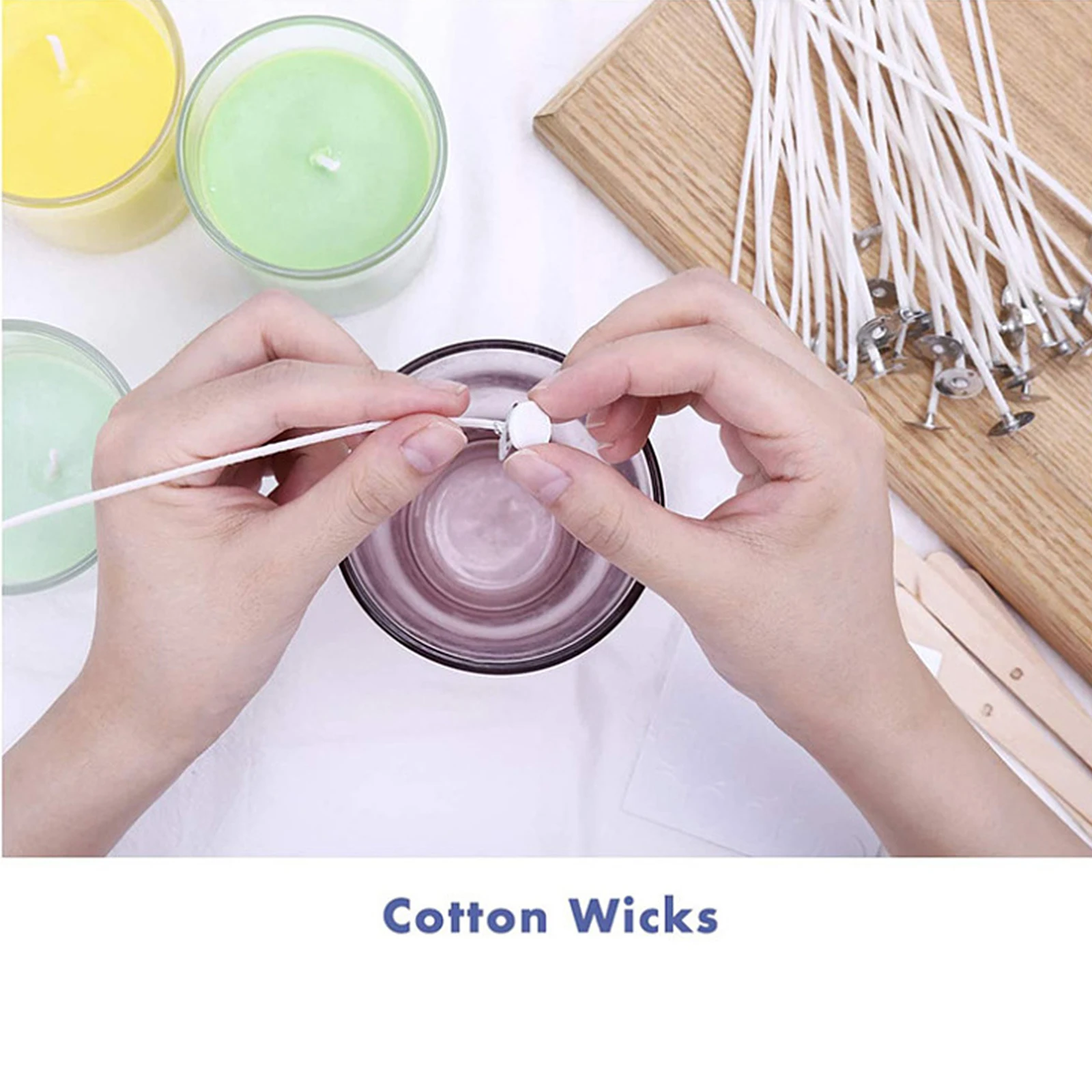 

100 Making Kit 10 Plastic Tealight Holders Wax Wicks DIY Supplies Tools Wedding Valentine Banquet Sealing Strip Hardware