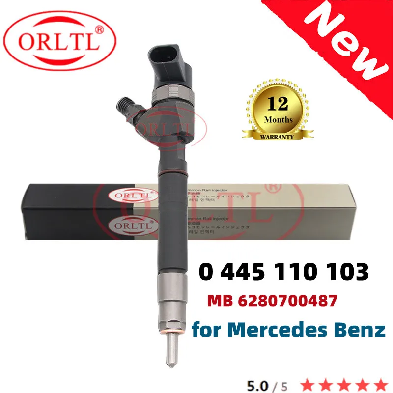 

ORLTL Diessel 0 445 110 103 0445110103 MB 6280700487 6280700487 for Mercedes Benz 0986435043 0986435044 High Quality Injector