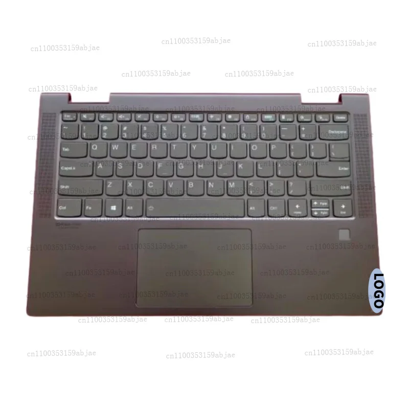 95%新しいレノボヨガ 7 14ITL5 パームレストケースキーボードフレームバックライト付きキーボード 5CB1A08879 XMSJ