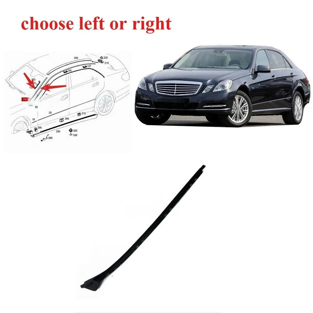 

1 piece Front Windshield Outside Rubber for E180L E200L E400 E320 W212 Protective Weatherstrip A2126902582 A2126902682