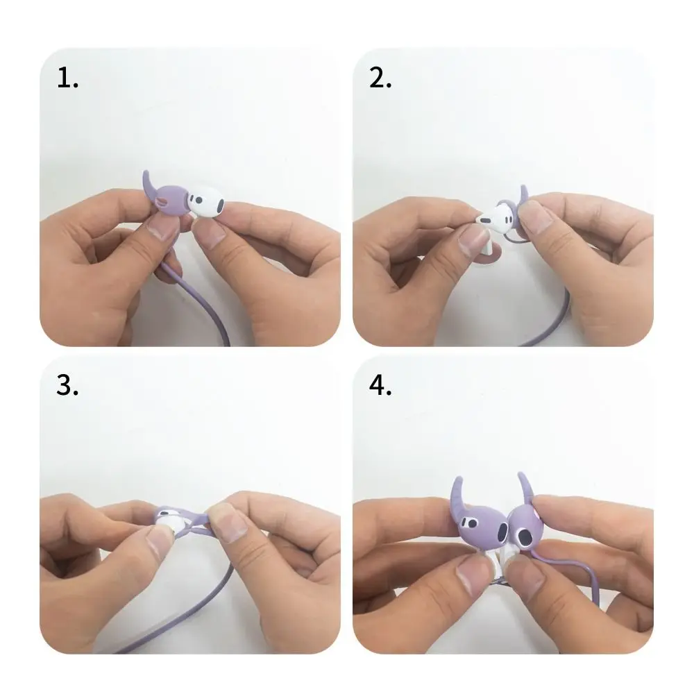 Soft Silicone Earphone Anti-Lost Rope Anti-lost Lanyard Neck Strap Accessories Earphone Holder Strap for Samsung Galaxy Buds 3