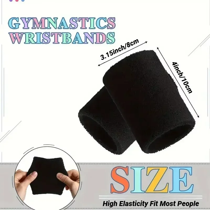 2Pcs 8×10CM Towel Sports Wristbands Tennis Sweat Bands Wrist Guard For Basketball Volleyball padel Fitness Sweatbands Wrap