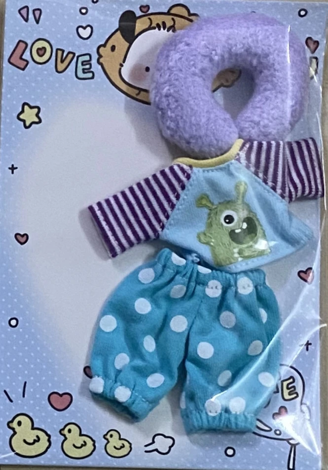 

Одежда для кукол Dula 2026: платье, брюки в горошек, аксессуары для кукол Ob11 GSC