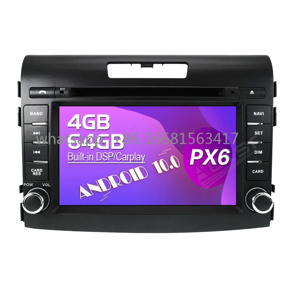 

64G Android Touch Screen Car Video Radio Stereos DVD Player Multimedia System For Honda CRV 2012-2016 GPS Navigation