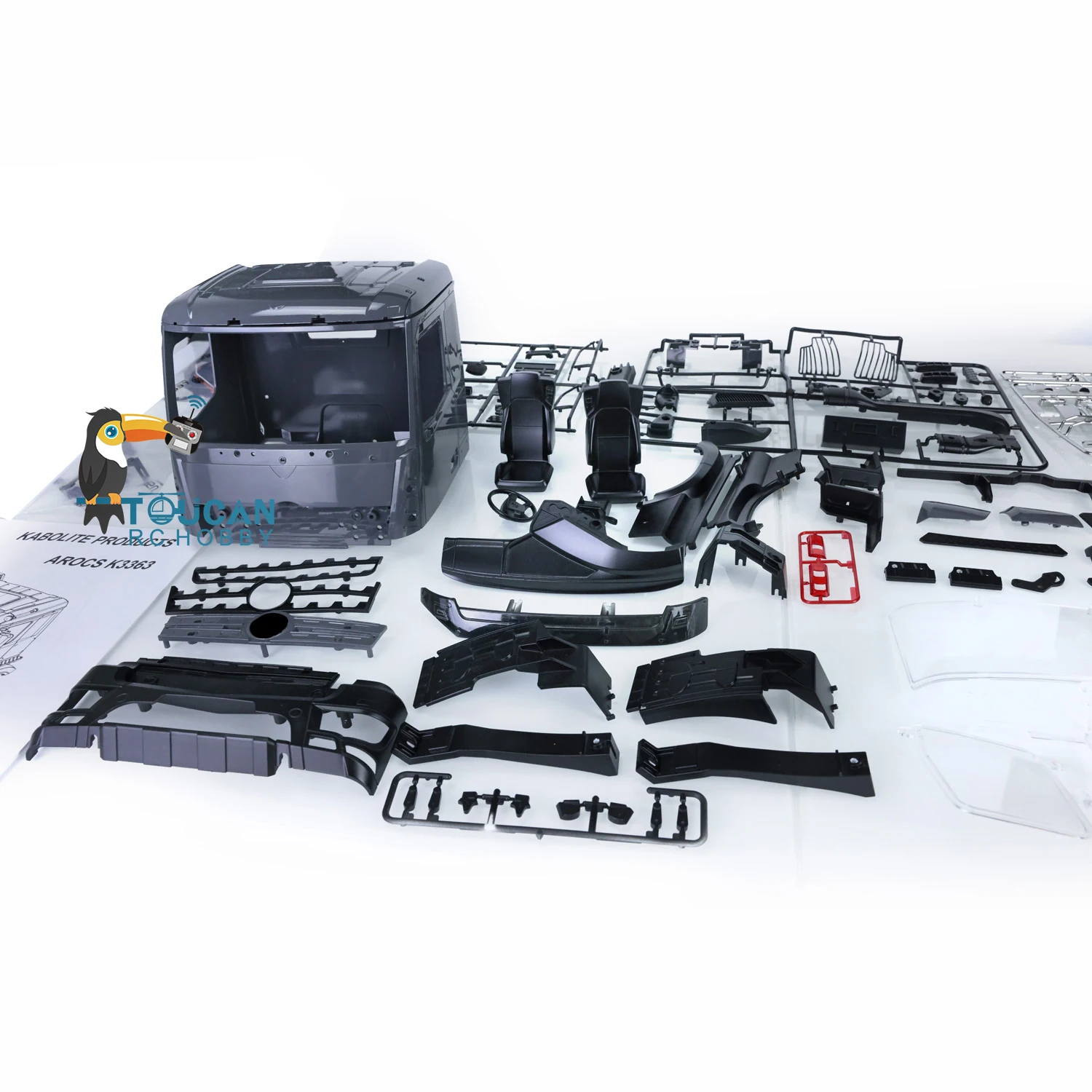 

6x6 LESU RC Гидравлический самосвал 1/14 Радиоуправление Металлический 3-ходовой самосвал 3348 Модель KIT Кабина Игрушки Свет Звук THZH1283