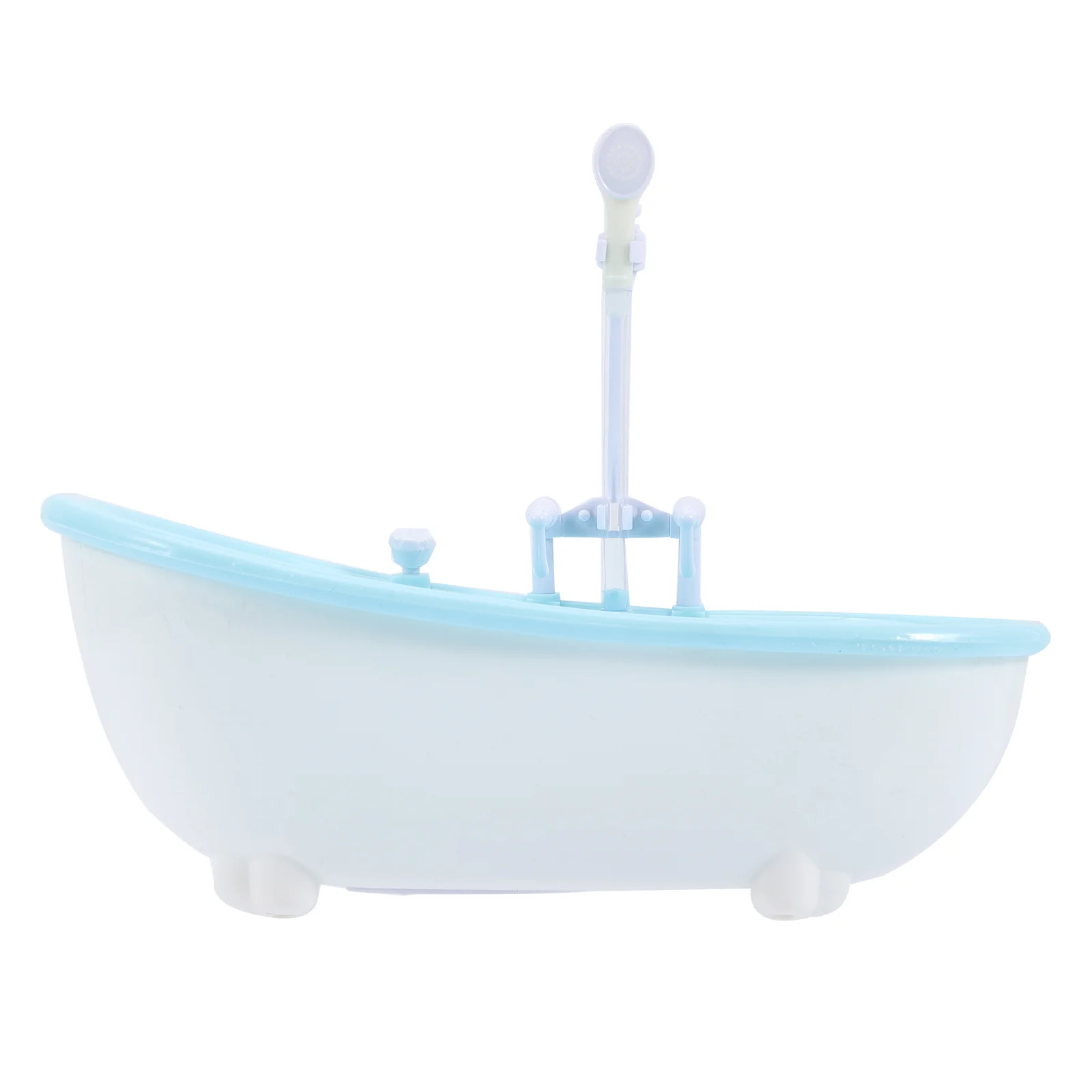 Spray Tub Toys Bath Accessory Miniature Bathtub Model Baby Electric Plastic Two The Moon Birthday Decorations Boy