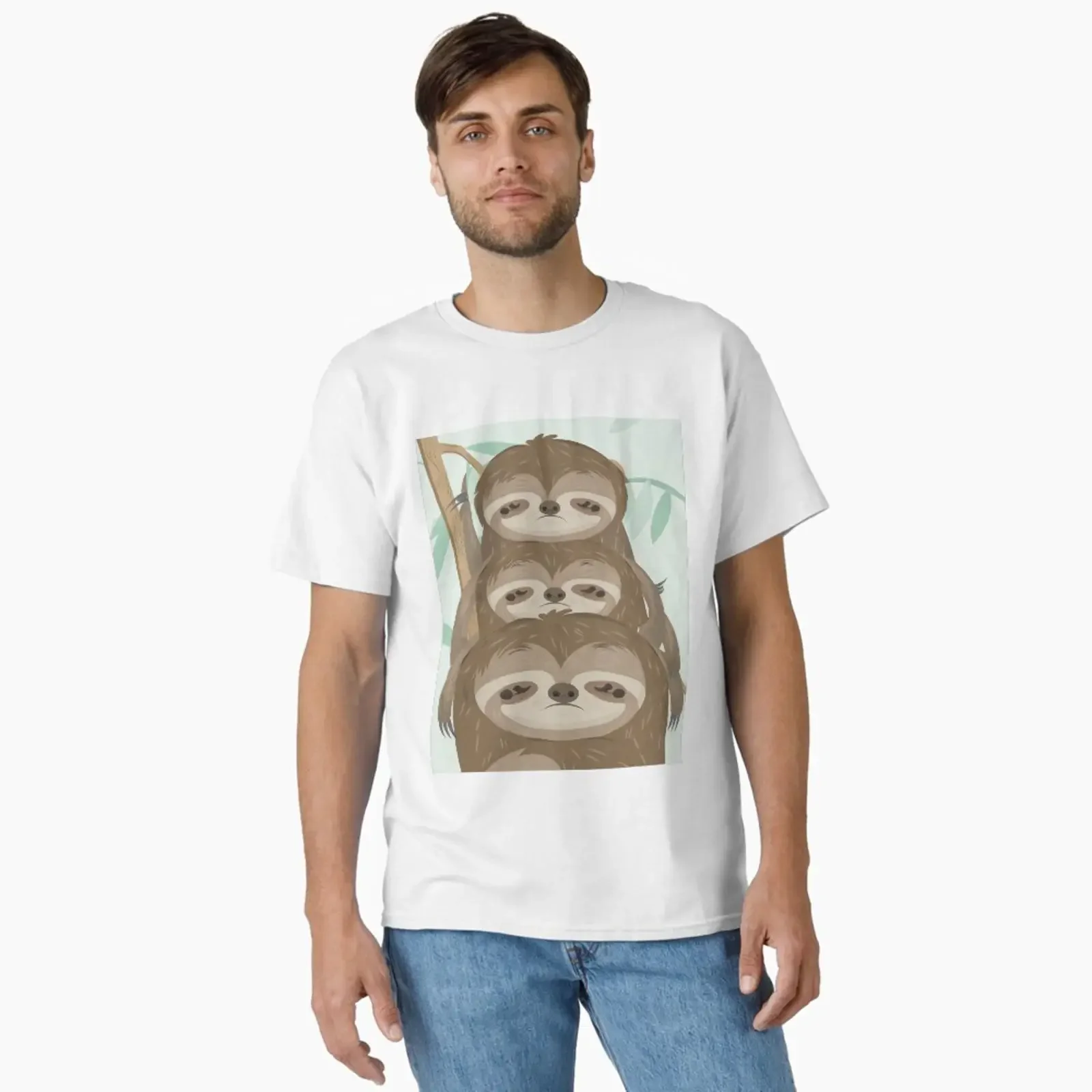 Klassisches T-Shirt, entworfen und verkauft von PixelSage10, Vintage-Washed-Mode-Designerkleidung, Unisex, leicht geschnittenes Oberteil für den Alltag.