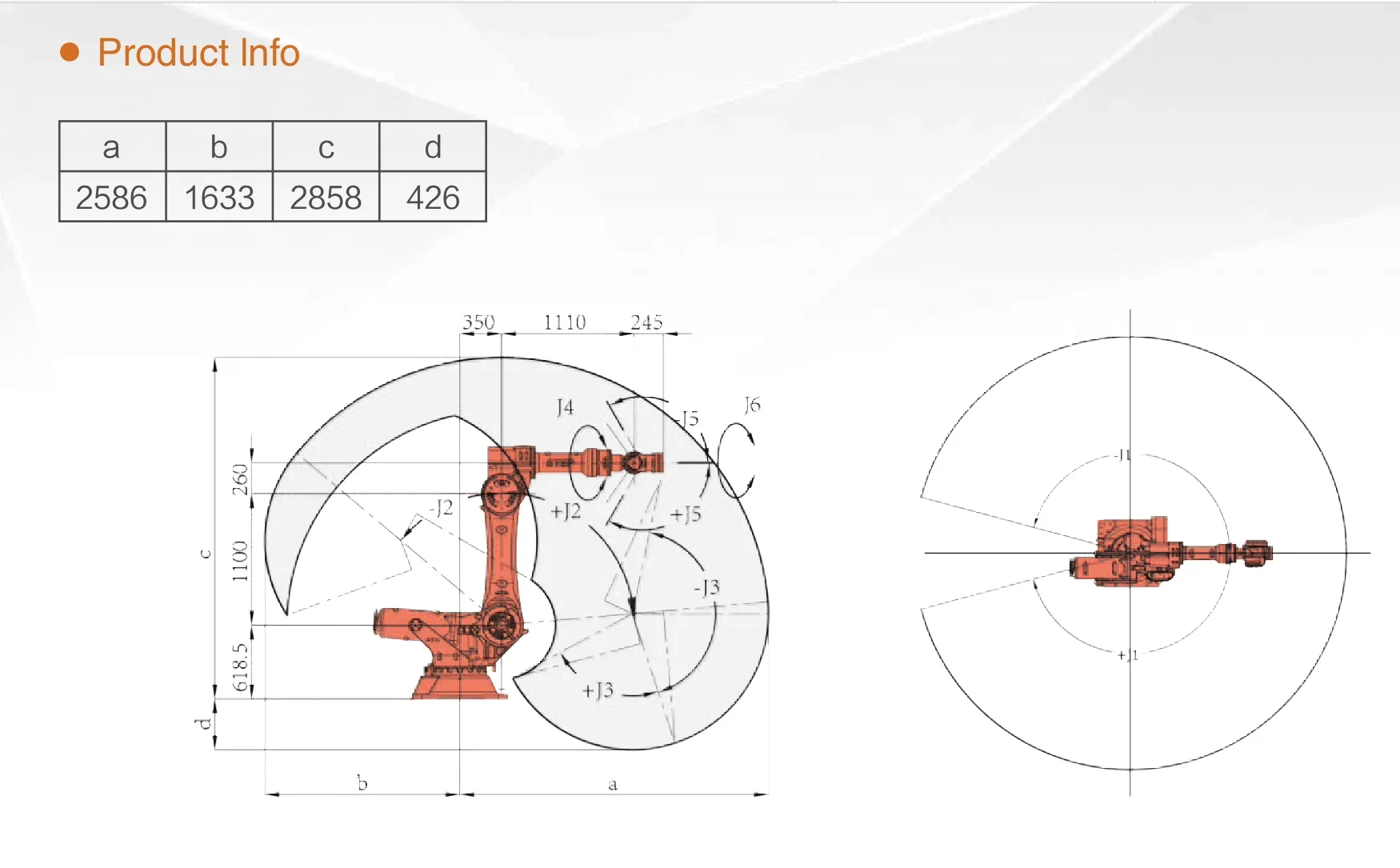 Robots for automatically bending metal SR165/2580