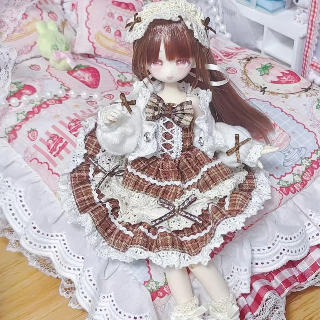 

Горячая новинка: Подвижная кукла с волосами, оригинальная фигурка Momotale 1/8, электронный питомец, кукла BJD/MJD, серия Four Seasons Tea Language Mystery Box