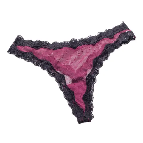 Женские стринги сетчатые прозрачные  G-string