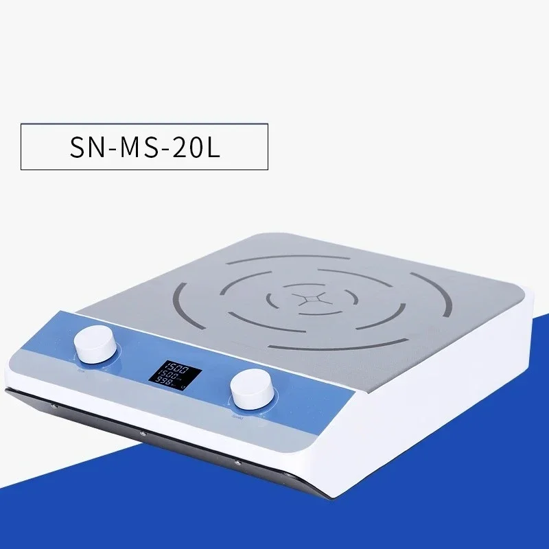 Magnetic stirrer SN-MS-20L small digital display electromagnetic force dispersion large capacity stirrer 100-240V