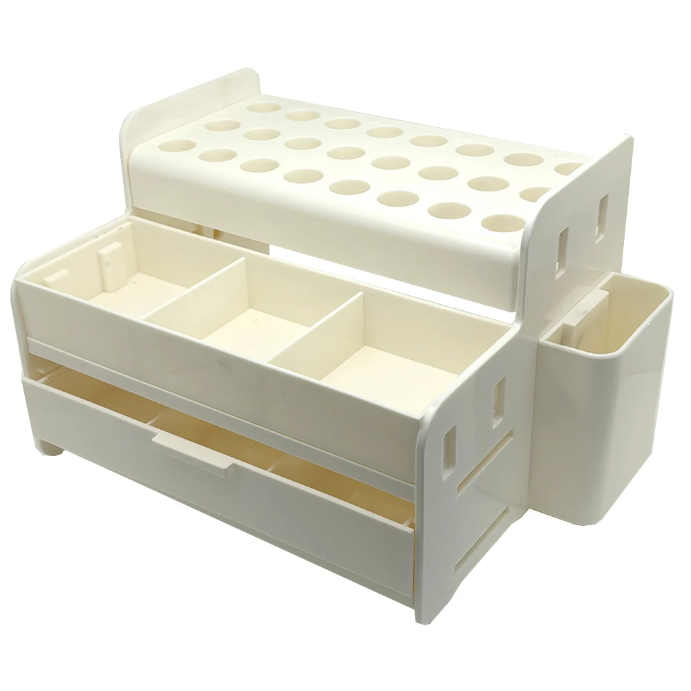 Dispenser Box Dental Resin Composite Holder Plastic Adhesive Applicator Dispenser Organizer Holder Material Storage Box