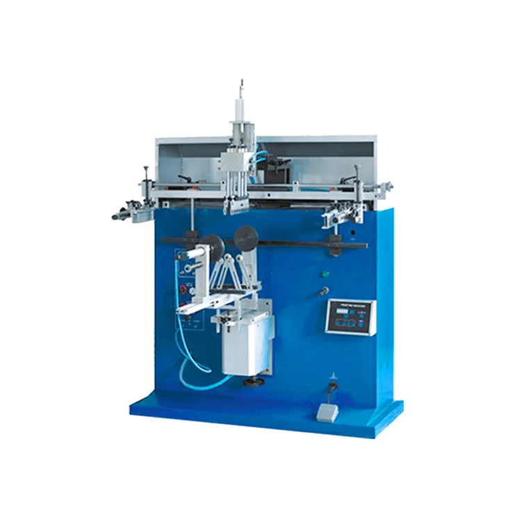 Cylindrical Bottle Screen Printing Machine,Paper Cup Screen Printer,Curved Screen Printing Machine For Plastic Cups