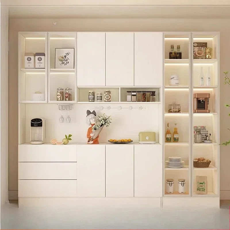 Modern Aluminum Locker Living Room Aviation Honeycomb Alloy Against Wall Storage
