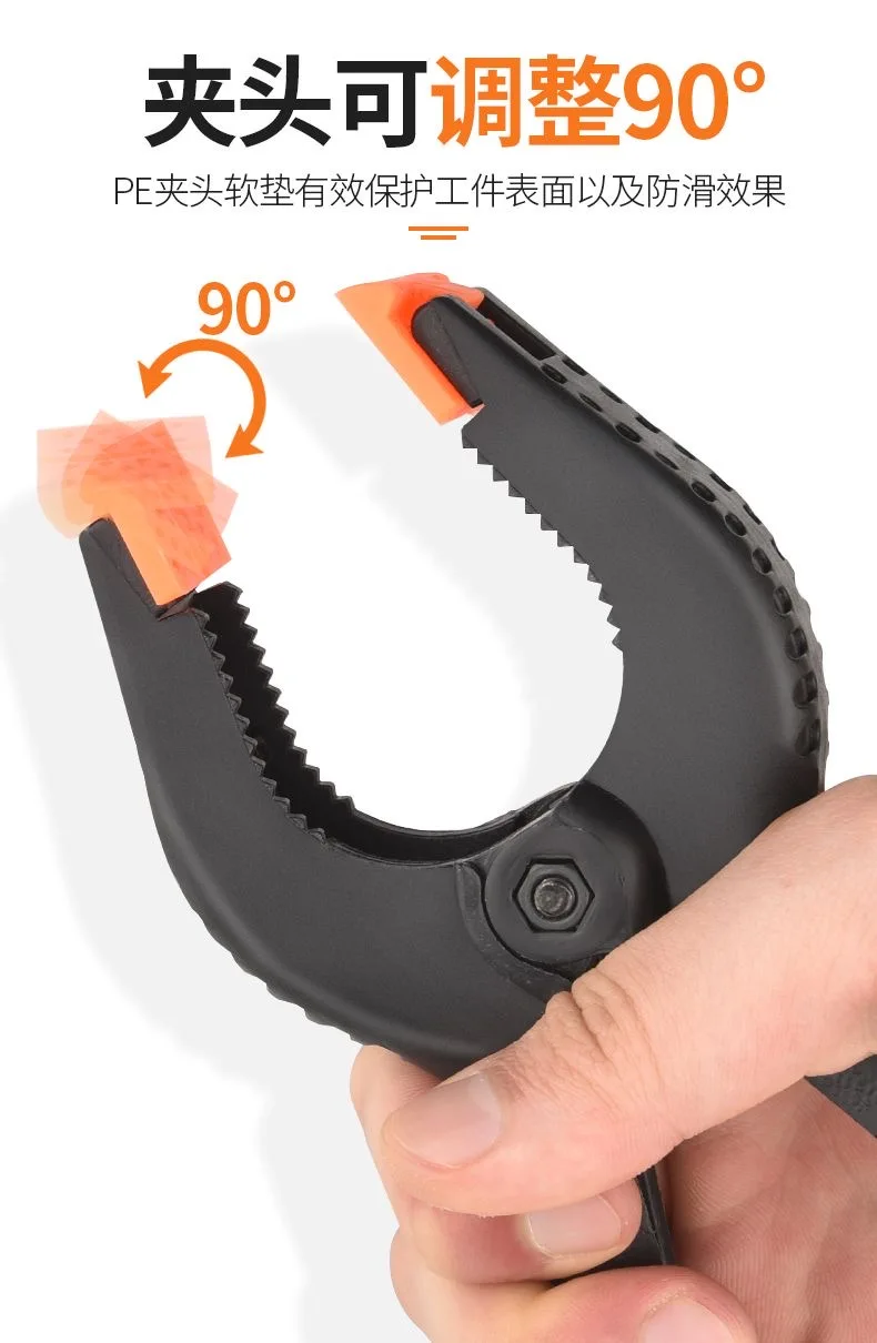 A-clip 5PCS/Set Hand Tools Hard Plastic Spring Clip Woodworking DIY Model Making Bonding Grip 2'' Toggle Clamps Clips Supplies