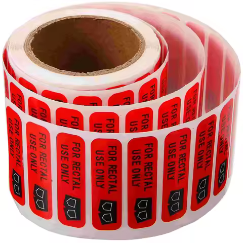 1 Roll of Rectal Use Only Stickers Party Stickers For Adults Multi-functional Stickers Funny Stickers