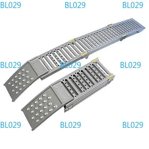 Direct sales folding motorcycle ATV uphill plate portable three-fold bridge FOLDABLE STE EL RAMP