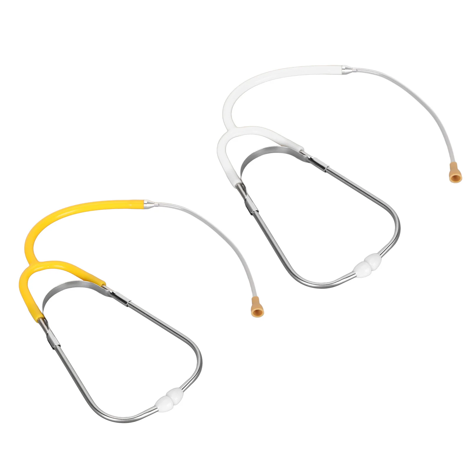 Listening Test Stethoscope Listening Stethoscope Metal Binaural Earing Aid Audiphones Stethoscope Hearing Aid Accessory