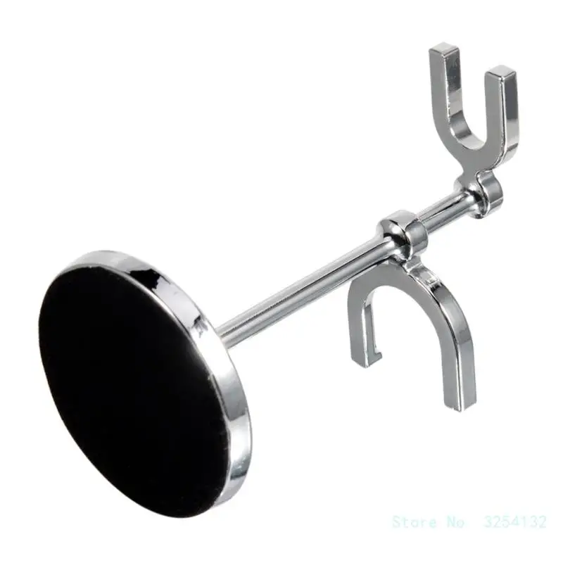 Alloy Constructed Shavor and Brush Rust Resistant Shaving Stand for a Neat Shaving Experience