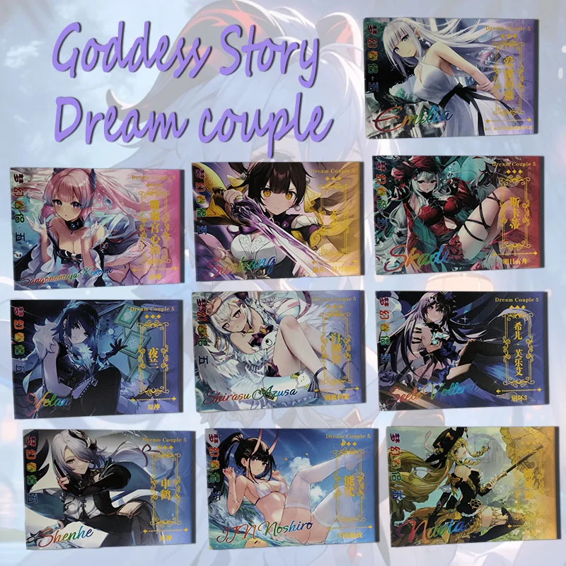 

Anime Goddess Story Dream couple Hoshino Ai Yoimiya Kamisato Ayaka Yelan Ticket stub card Game Collection boy Birthday gifts