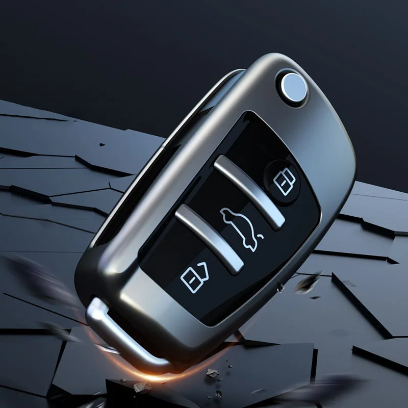 Soft TPU Car Key Case Cover Holder for Audi A1 A3 A6 A6L Q2 Q3 Q7 TTS R8 S6 RS3 Key Protection Shell Fob Car Accessories