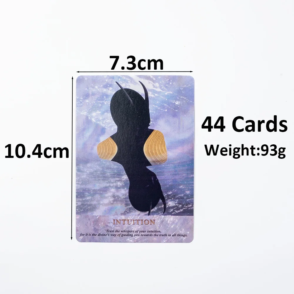Pearl Wisdom Oracle  Deck 44 Cards Delve Into The Ethereal Visuals Guiding You To Discover Deeper Significance 10.4*7.3cm - view 4