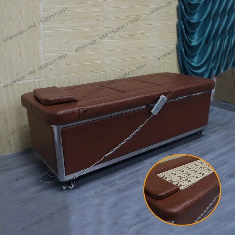 Thai moxibustion bed, automatic , whole body moxibustion, sweat steaming massage, intelligent physiotherapy and beauty salon