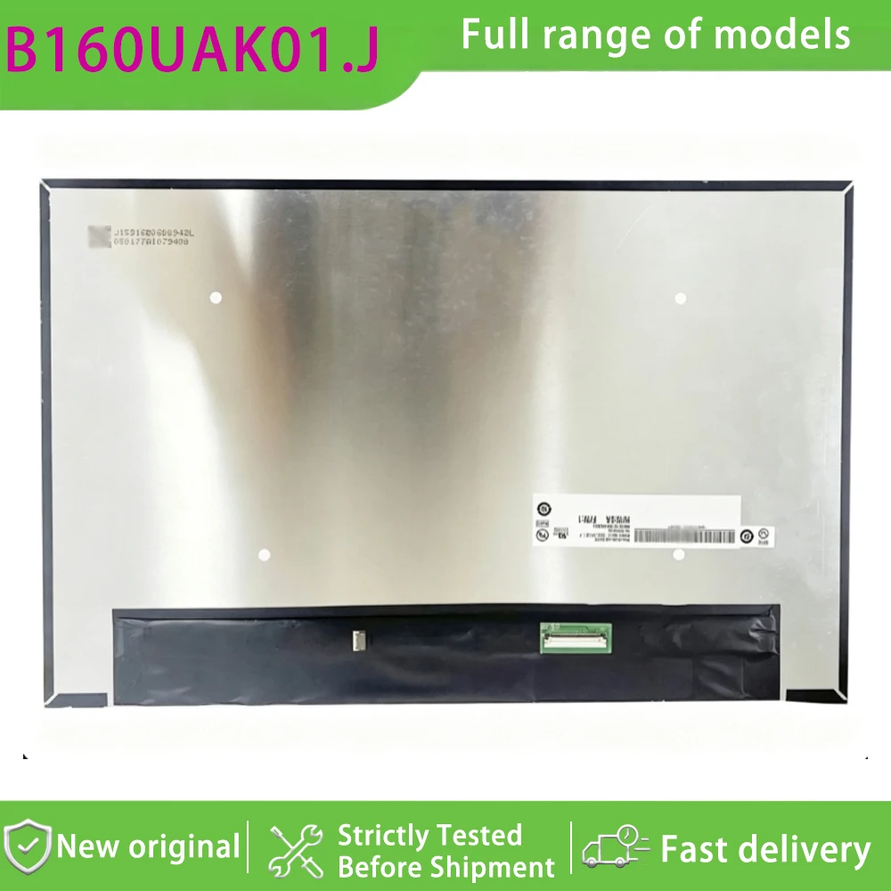 B160UAK01.J 16.0 Inch Wuxga 10 Aspect Ratio Ips Grade Lcd Display Panel Capacitive Touch  for Laptop Assembly Replacement Part