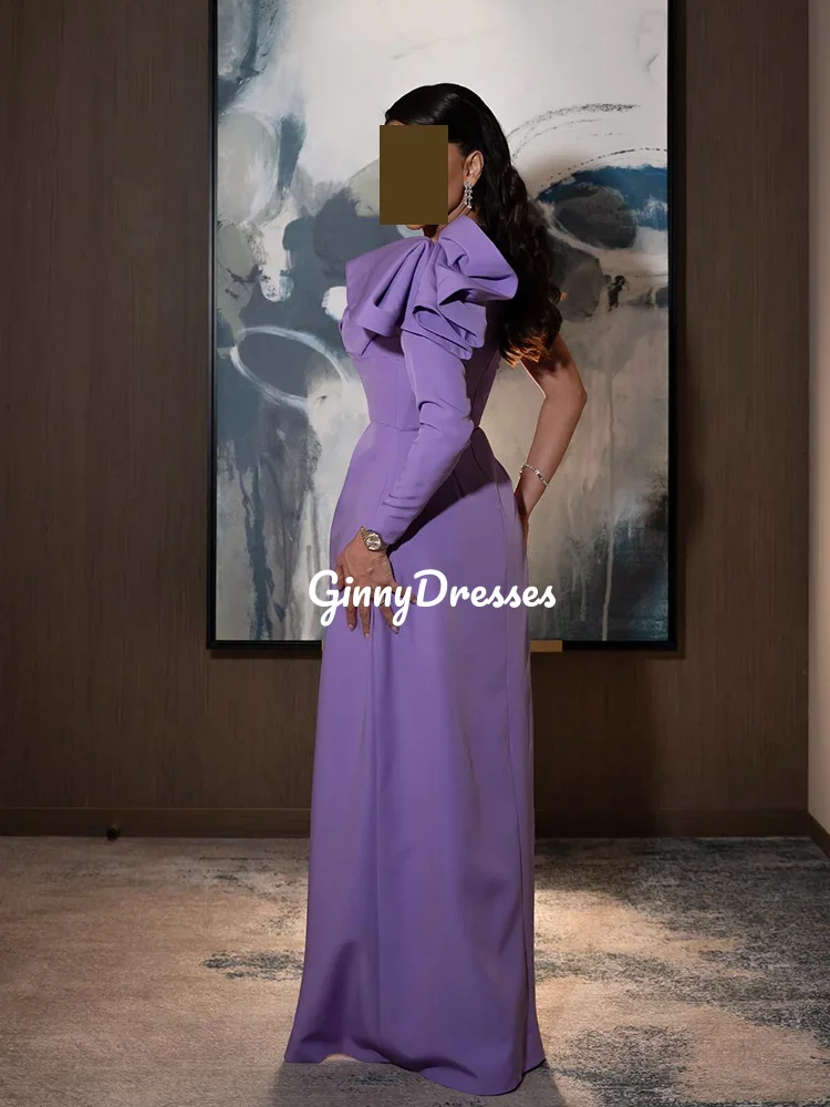 Robe de soirée de luxe personnalisée, ligne a, encolure carrée, à volants, robes de bal, fermeture éclair, manches longues, élégante et jolie pour femmes