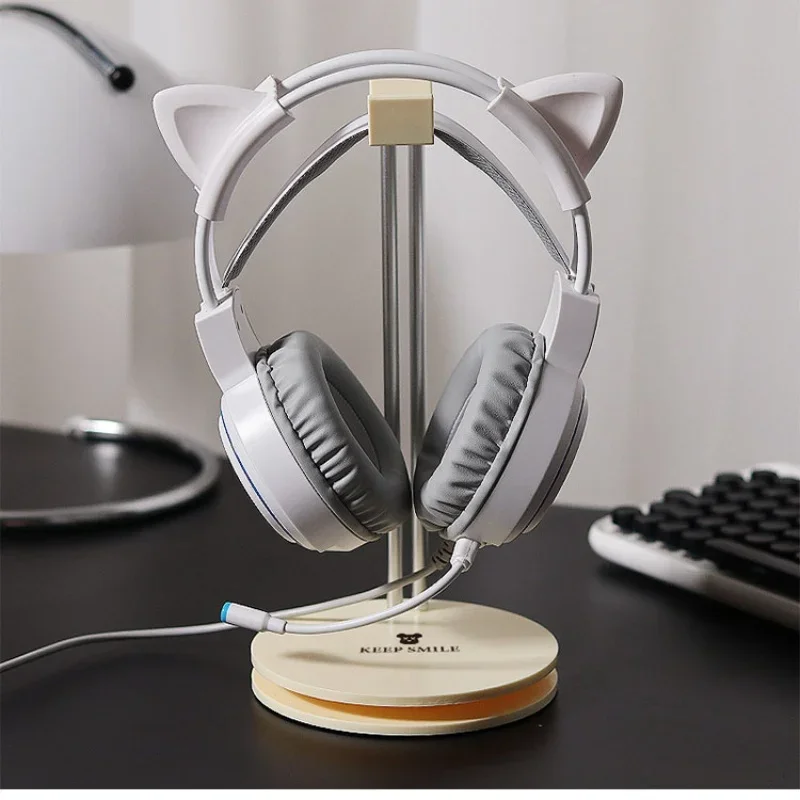 Soporte Universal antiarañazos para auriculares, soporte para auriculares para juegos, carpetas para auriculares pesados, colgador de soporte para auriculares