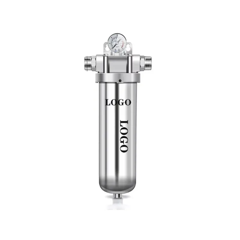 

QZ133-10000L Профессиональный усовершенствованный очиститель воды из нержавеющей стали, новый дизайн, предварительный фильтр для наружного домашнего использования, эффективный