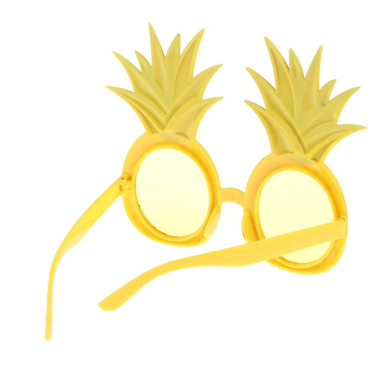 SQ 1pc Gafas Divertidas de la Serie de Frutas Piña, Accesorios de Disfraces Novedosos para Carnaval y Eventos