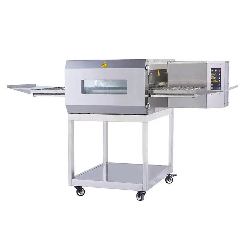 Commercial Durable Pizza Oven With Electric / Power for Baking Pizzas Burgers Grilling Meat Quick Heating