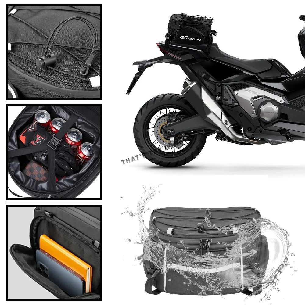 For Honda X ADV XADV 750 2021 2022 Motorcycle Saddle Bag Saddlebag Tailbag Tail Bag Mount Panniers Rack Top case