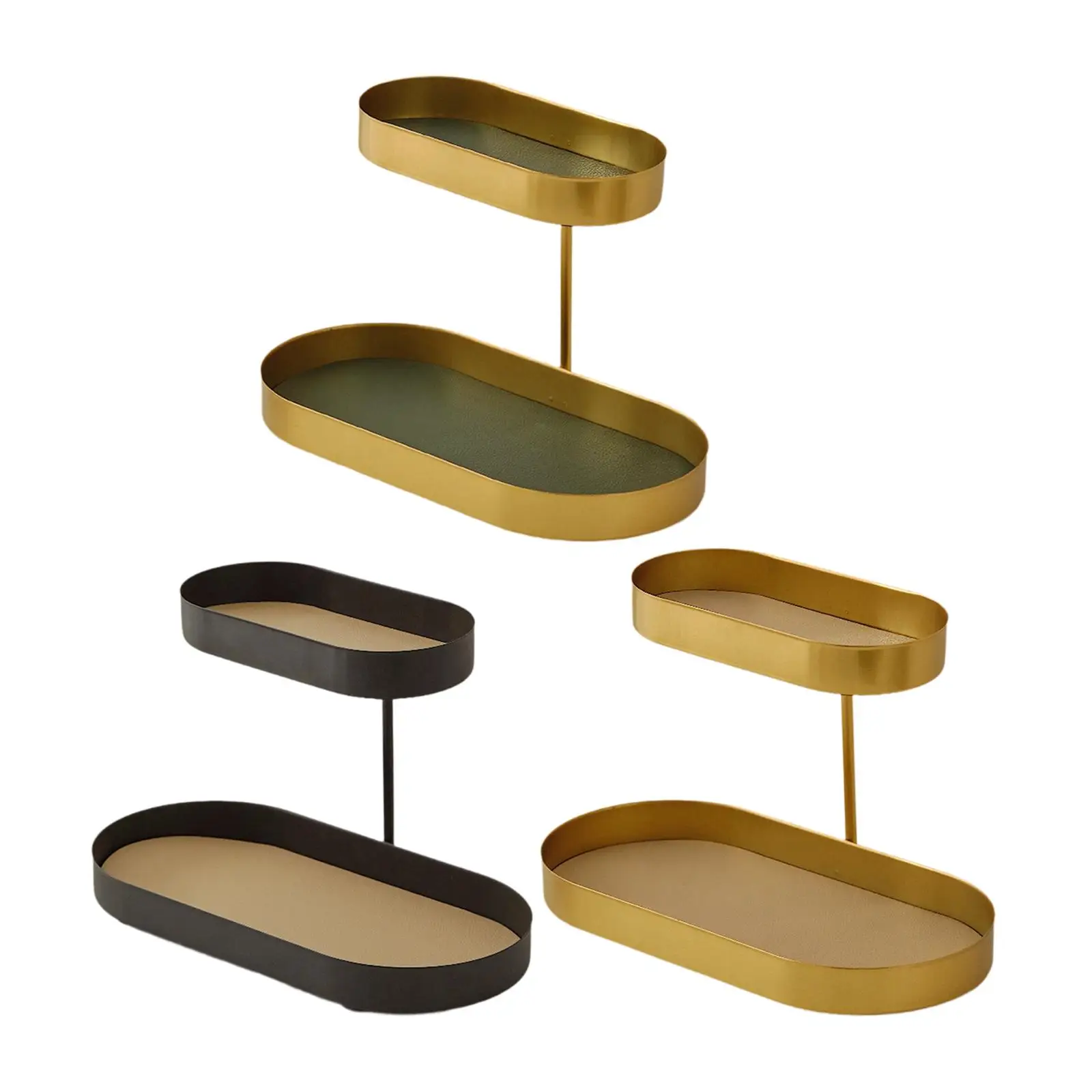 

Органайзер для столешницы в ванной комнате, многоцелевой 2-х ярусный прочный устойчивый поднос для туалетного столика