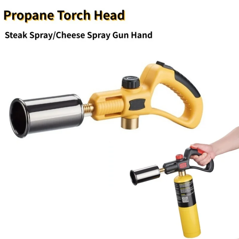 Chalumeau De Cuisine 2 Pièces - Flamme Réglable Rechargeable Pour Crème Brûlée, Barbecue Et Camping