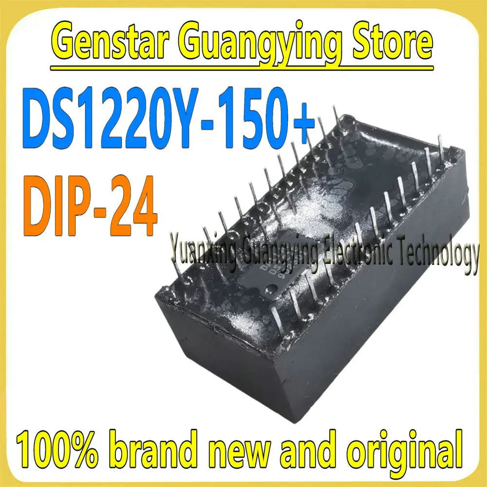 (1-5-10 pieces) DS1220Y-150+ DS1220Y-150 DIP-24 NVRAM 16K Nonvolatile SRAM Storage Capacity: 16 kbit 100% New Original