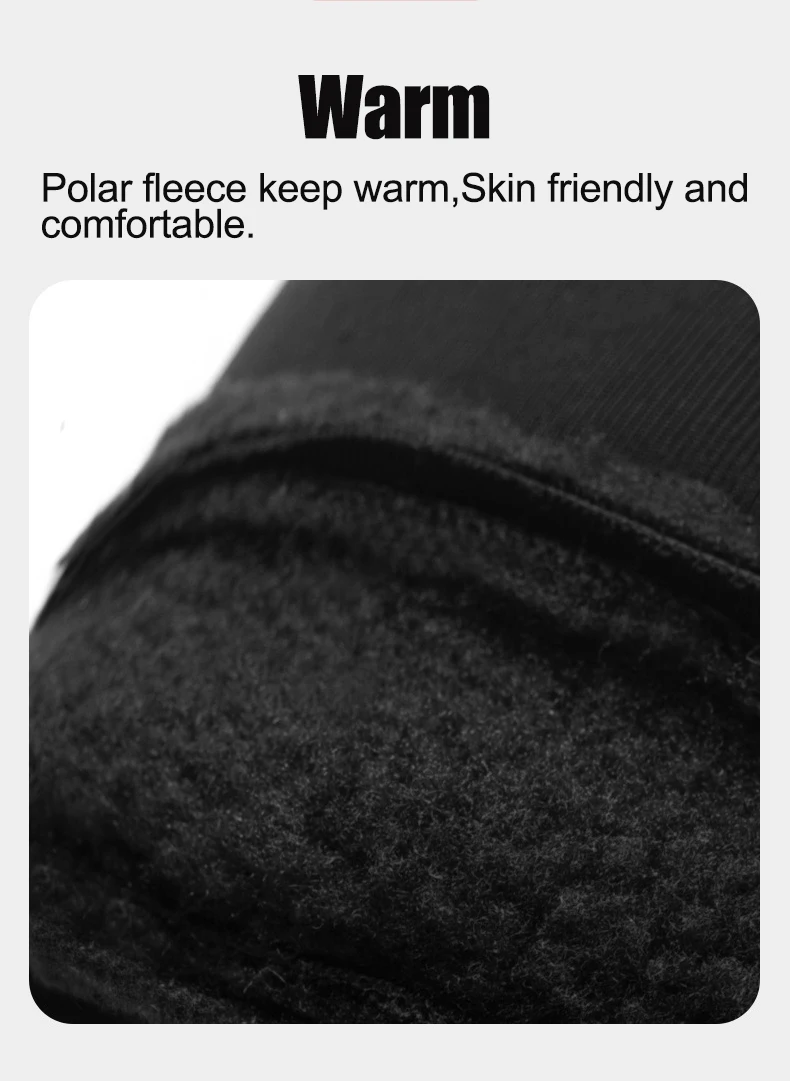 Winter Warme Touchscreen-Handschuhe Outdoor Winddichte Kälteschutz-Handschuhe Herren Radfahren Angeln Ski Handschuhe – Detail 4