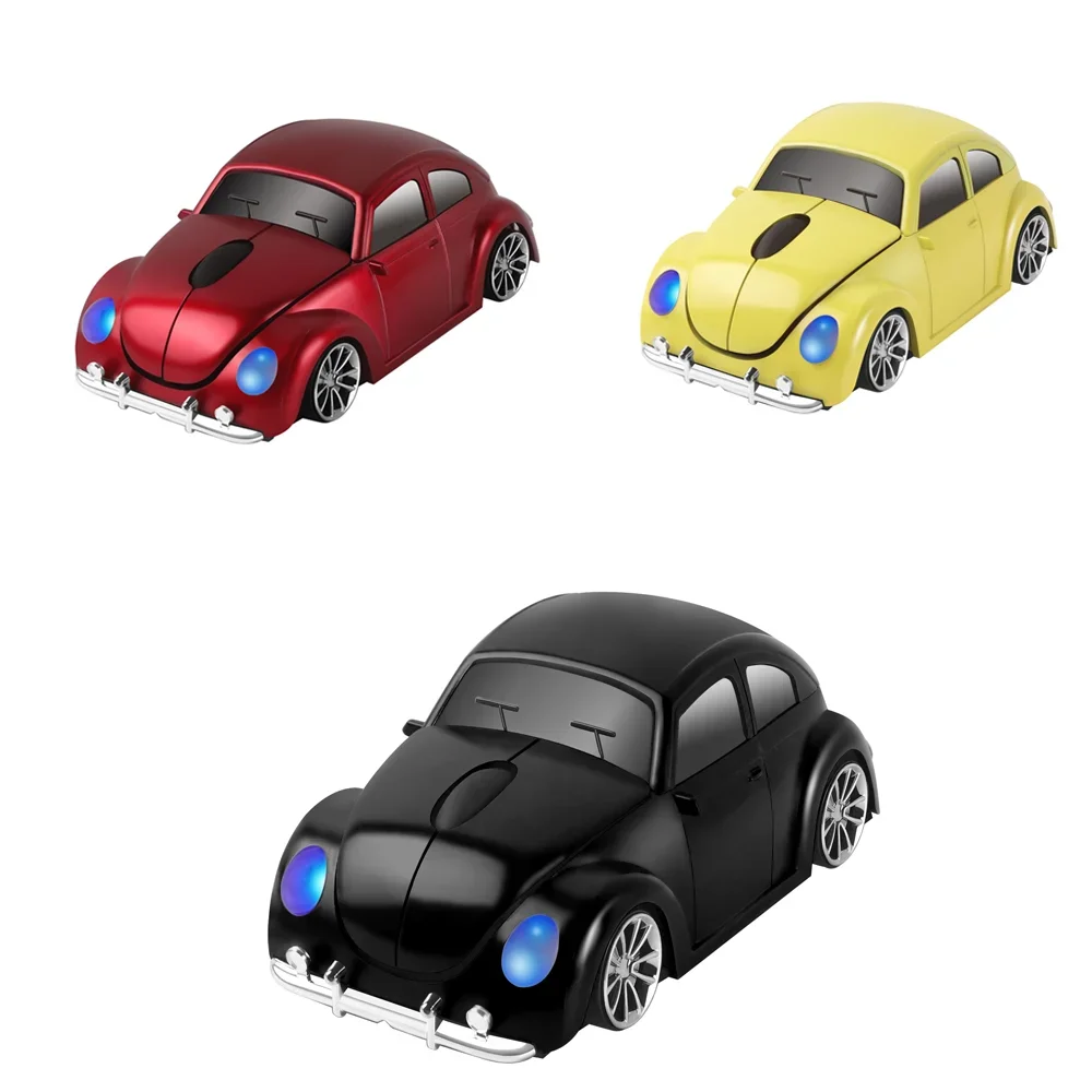 USB Wireless Mouse 2.4G Ergonomic Mini PC Mice 3D Sport Car Shaped Computer Mause 1600DPI Optical Gaming Mouse For Laptop Gamer