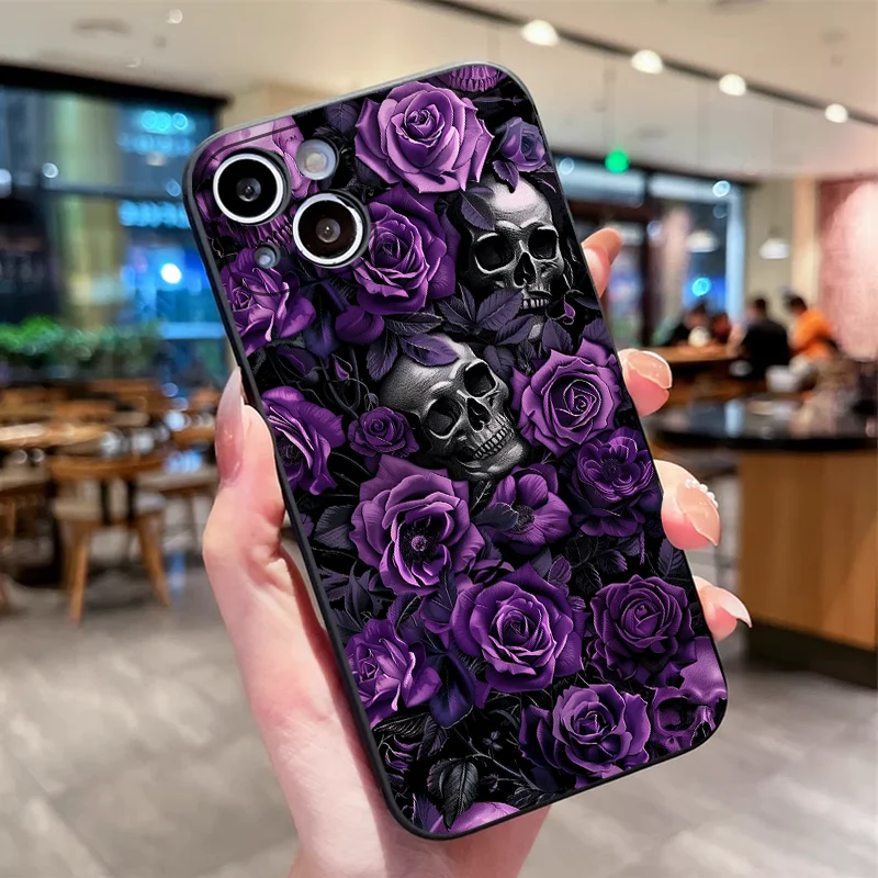 Gothic Vampire Skull Head Flow - Phone Cases Oppo ulasan dan harga