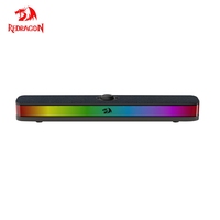 REDRAGON NEO GS515 USB RGB Desktop Soundbar 2.0 Channel Stereo Computer Speakers Support Bluetooth Wireless for PC loudspeakers