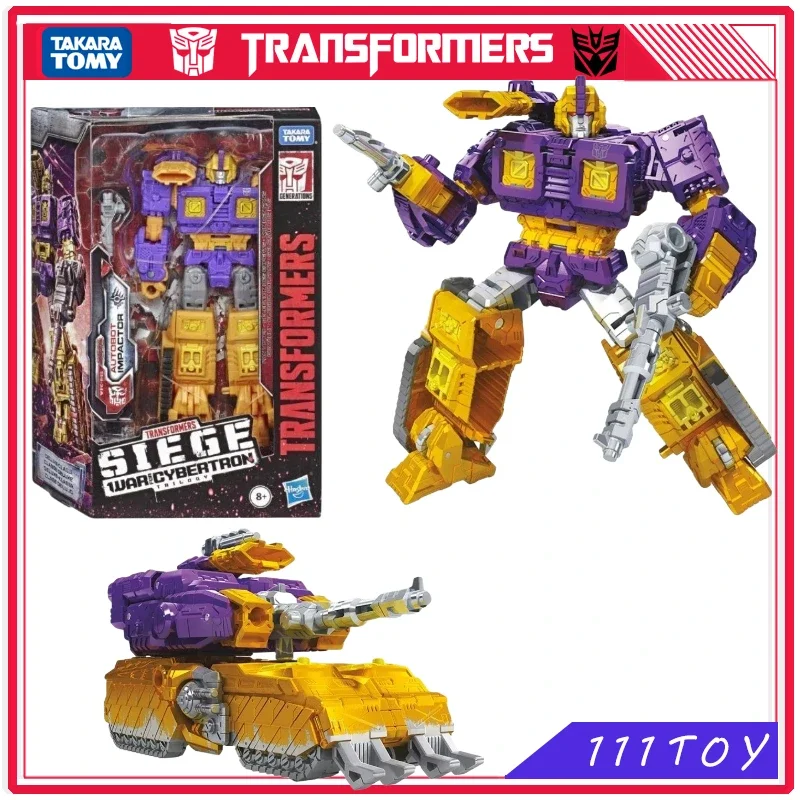 In Stock Transformers Toy Generations War for Cybertron Siege WFC-S42 Impactor Toys Robot  Action Figures Collecting Hobbies