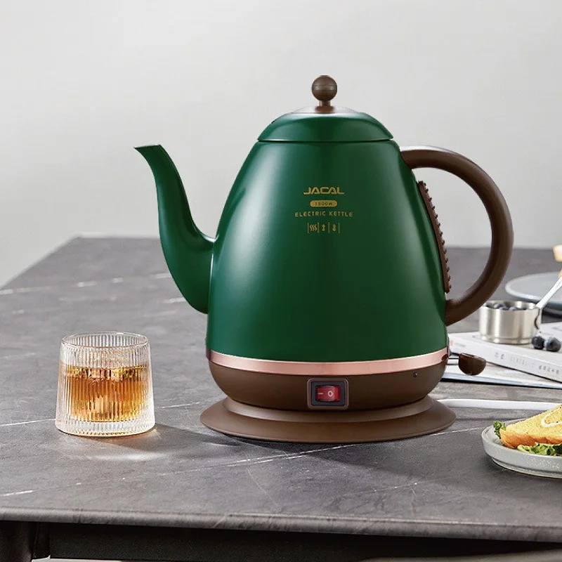 1.5L الرجعية معزول غلاية كهربائية المنزل سريعة الغليان غلاية طويلة صنبور براد شاي السيارات درجة حرارة ثابتة غلاية المطبخ الأداة