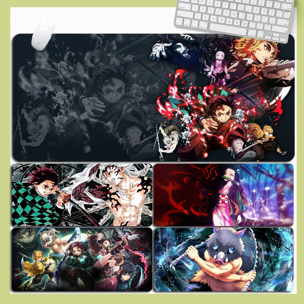 Demon Slayer Mousepad New Arrivals Gamer Speed Mice Retail Small Rubber Mousepad Size For Big CSGO Game Desktop PC Laptop