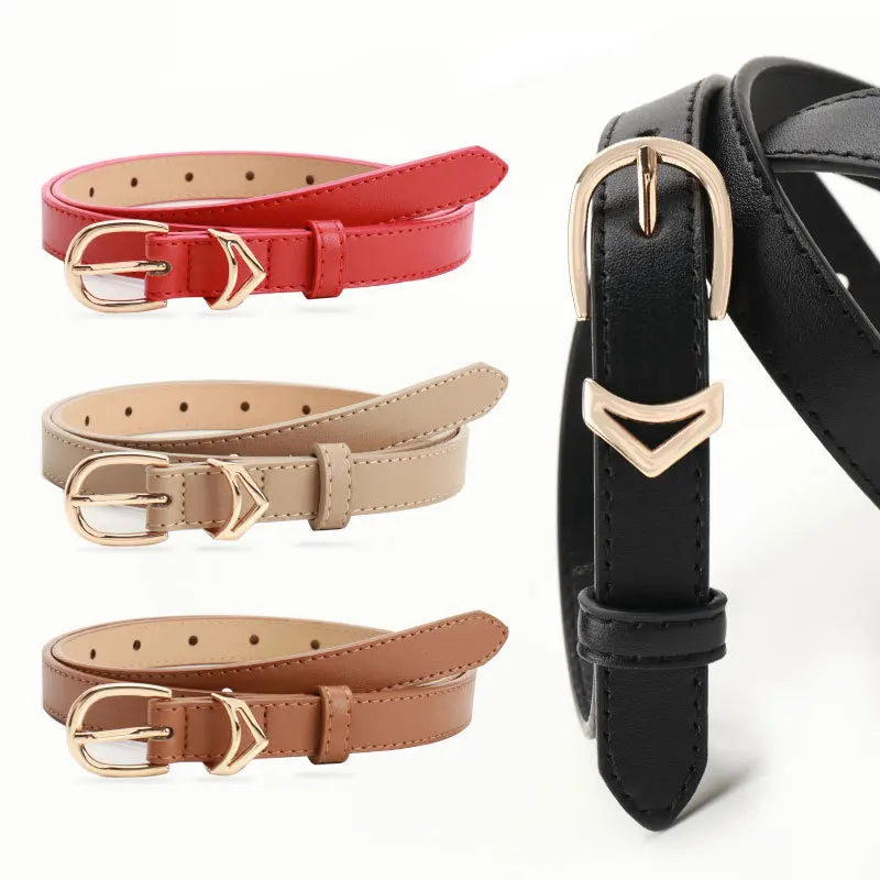 Fashionable Korean-Style Instagram-Inspired Women's Slim Belt Luxurious Fresh Candy-Colored Versatile Women's Waist Belt